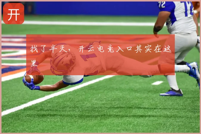 找了半天，开云电竞入口其实在这里