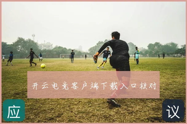 开云电竞客户端下载入口核对